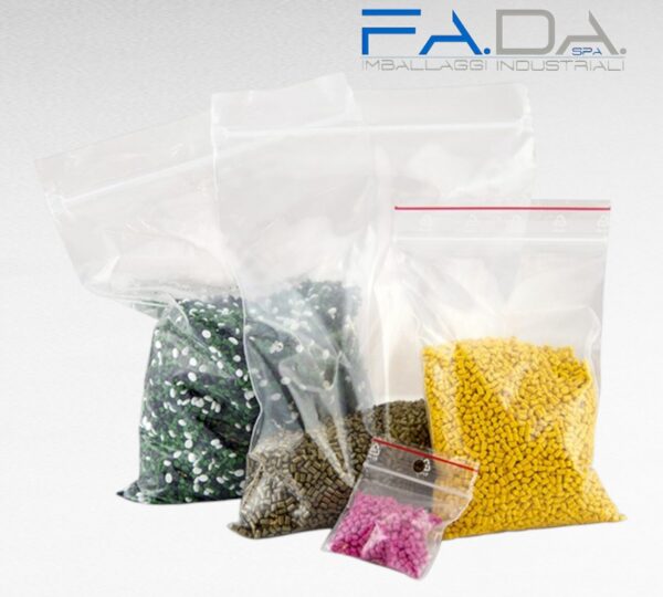 buste grip con chiusura a pressione FA.DA. S.p.A. Imballaggi