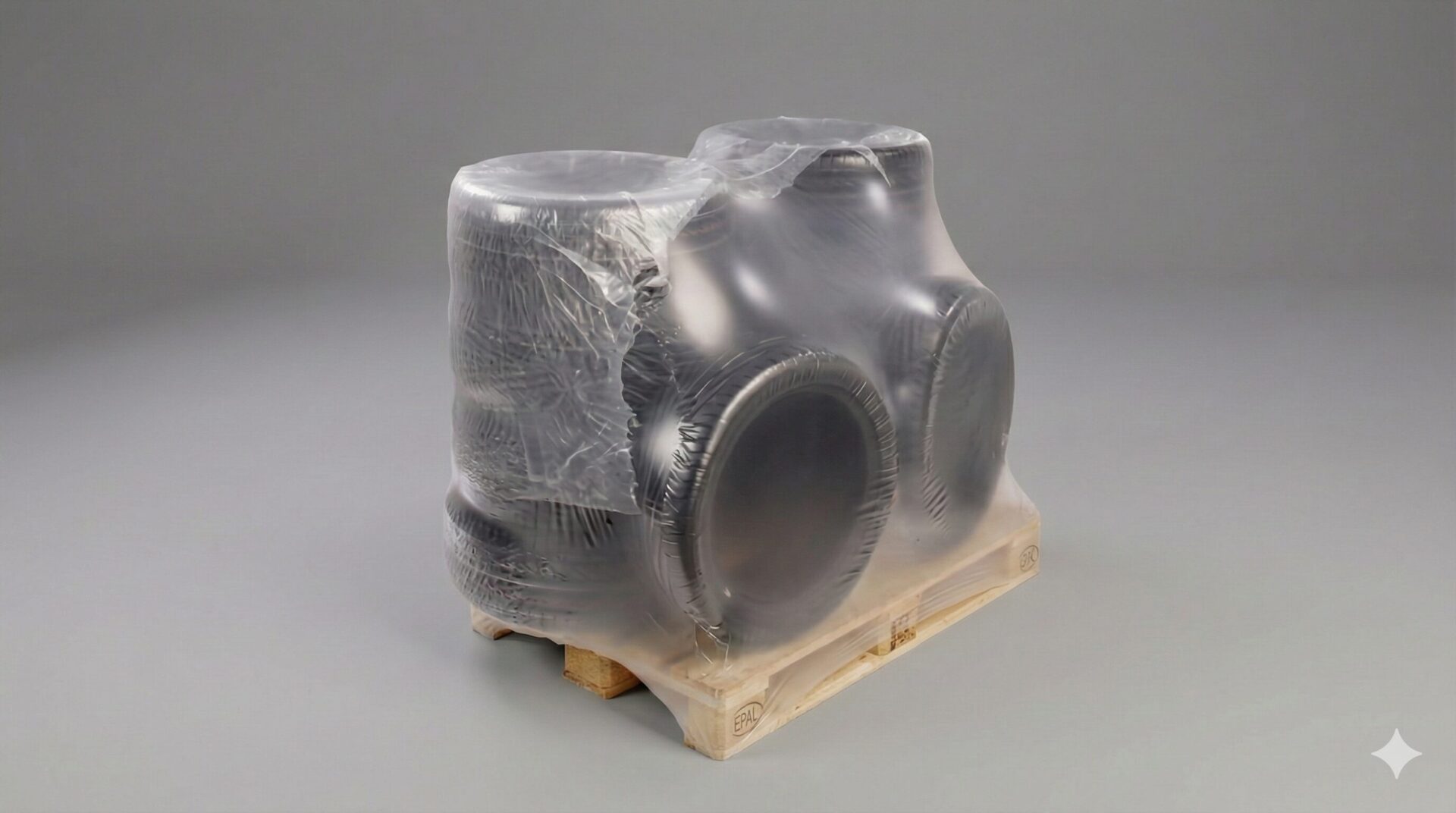 Cappucci termo retraibili e copri bancali in LDPE